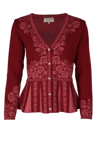 Strickjacke Amicia - wine