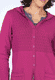 Strickmantel Brendara - raspberry
