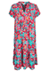 Kleid Embla Big Flower - ocean