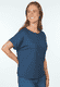 T-Shirt Vroni solid - navy
