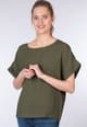 Leinenbluse Arlyn - olive