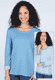 Wendepullover Kariella - swedish blue