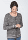 Strickjacke Renee damast  - grey