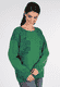 Strickpullover Flekka - deep grass