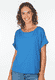 T-Shirt Vroni solid - lapis