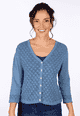 Strickjacke Lisarah  - blue shadow