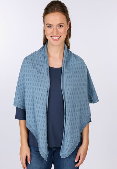 Dreieckstuch Lisa  - blue shadow