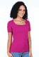 T-Shirt Danielle - raspberry