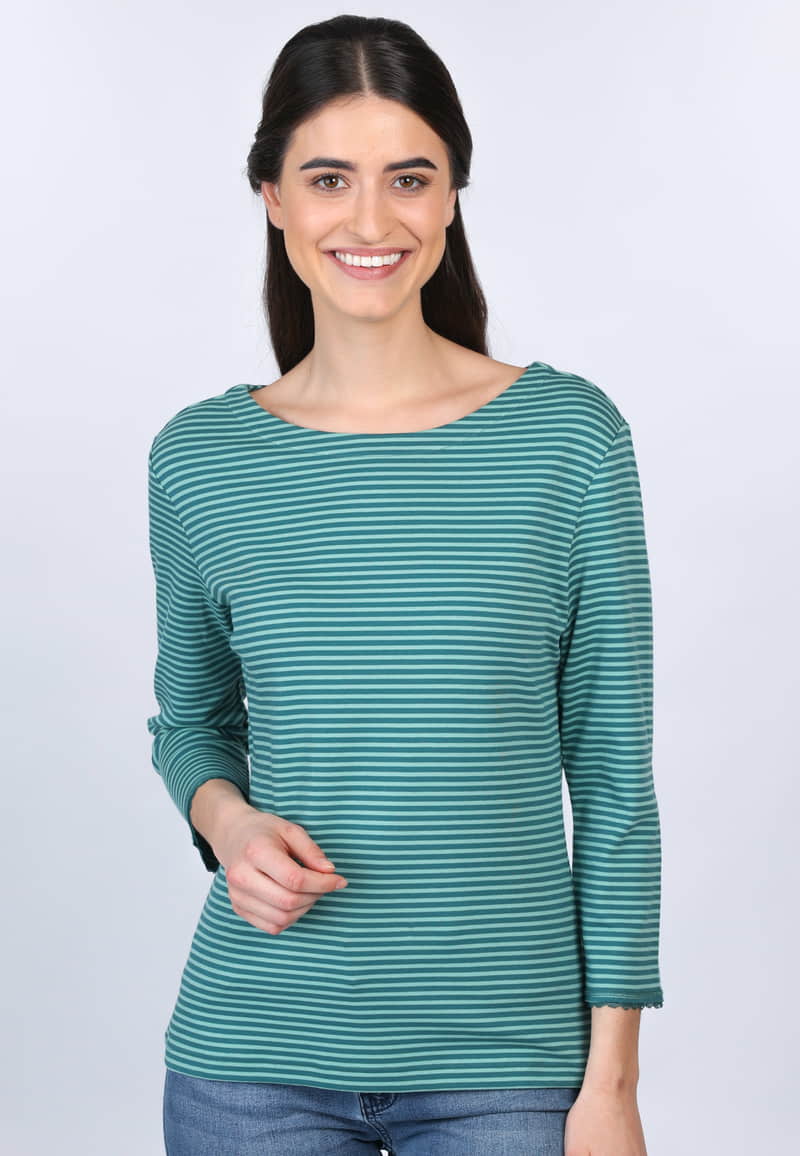 3/4-Arm-Shirt Bea - bottle green
