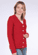 Strickjacke Beris - red