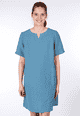 Leinenkleid Bloom - swedish blue