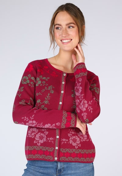 Strickjacke Mica - purple