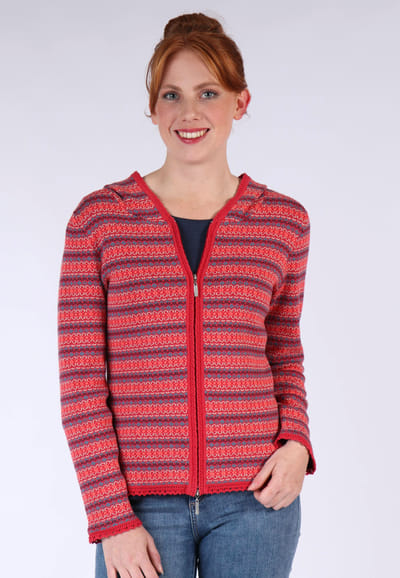 Strickjacke Katleen  - cardinal