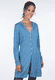 Strickmantel Brenda - swedish blue