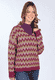 Strickpullover Elianne  - red wine
