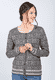 Strickjacke Renee damast  - grey