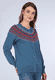 Strickjacke Toana  - denim
