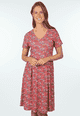 Kleid Nelly summer meadow  - rubin