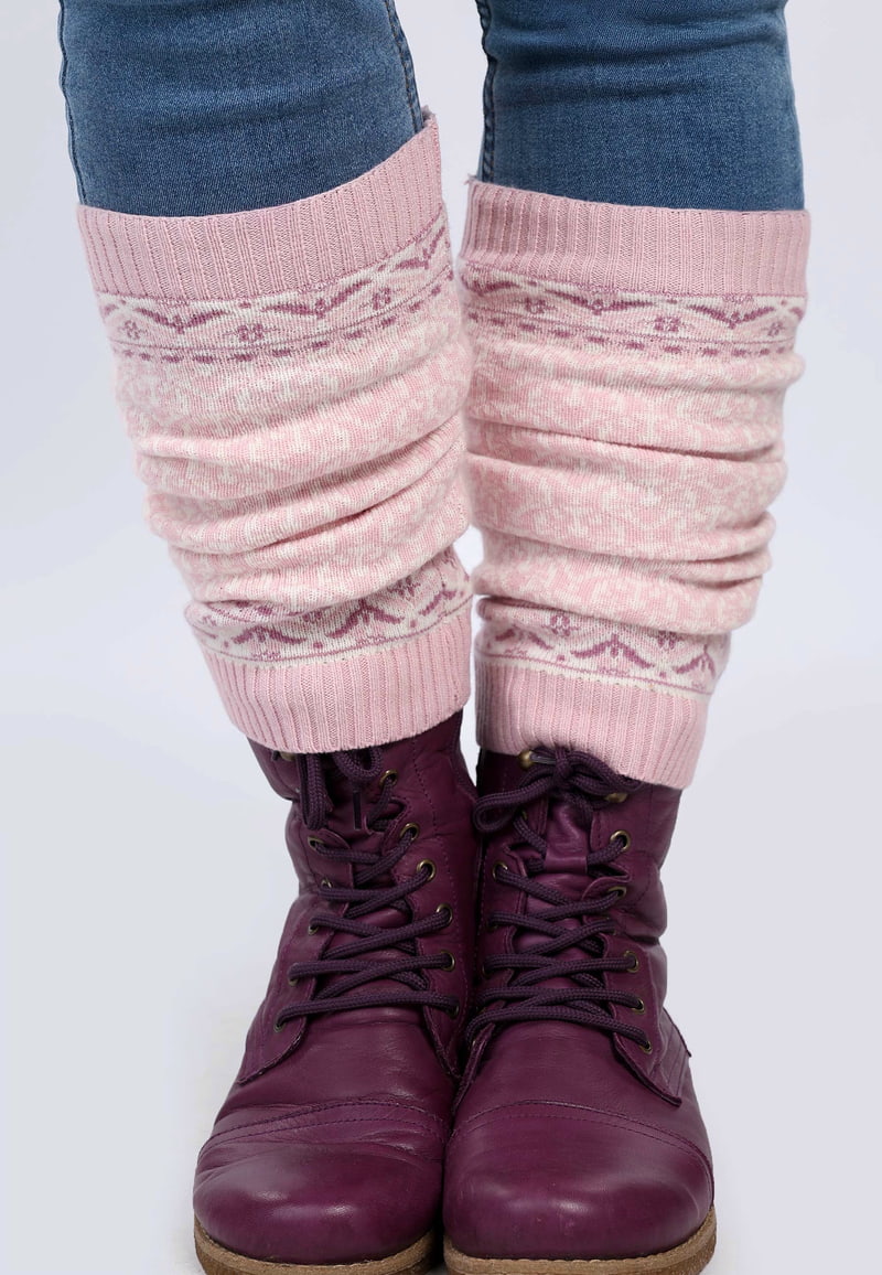 Beinstulpe Lati Feather - rose