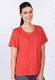T-Shirt Freida stripe - sienna