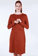 Kleid Alfia  - dark grape