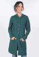 Strickmantel Tia  - bottle green