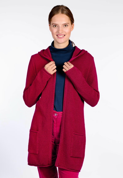 Strickjacke Uta - purple