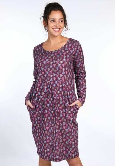 Kleid Jolana - plum