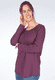 Langarmshirt Nore - plum