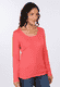 Langarmshirt Malin - rouge