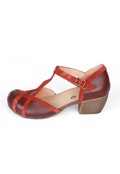 Spangenpumps Keithie - plum