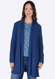 Strickmantel Ebbie  - indigo