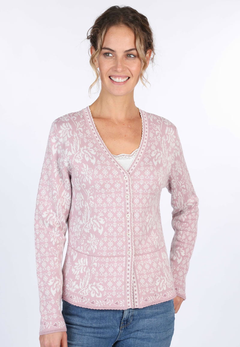 Strickjacke Lindara - rose