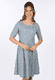 Kleid Nellycita - blue shadow