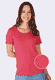 T-Shirt Sarina  - cerise