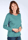 Wendepullover Karia Bow  - bottle green