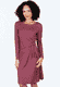 Kleid Fina  - deep purple