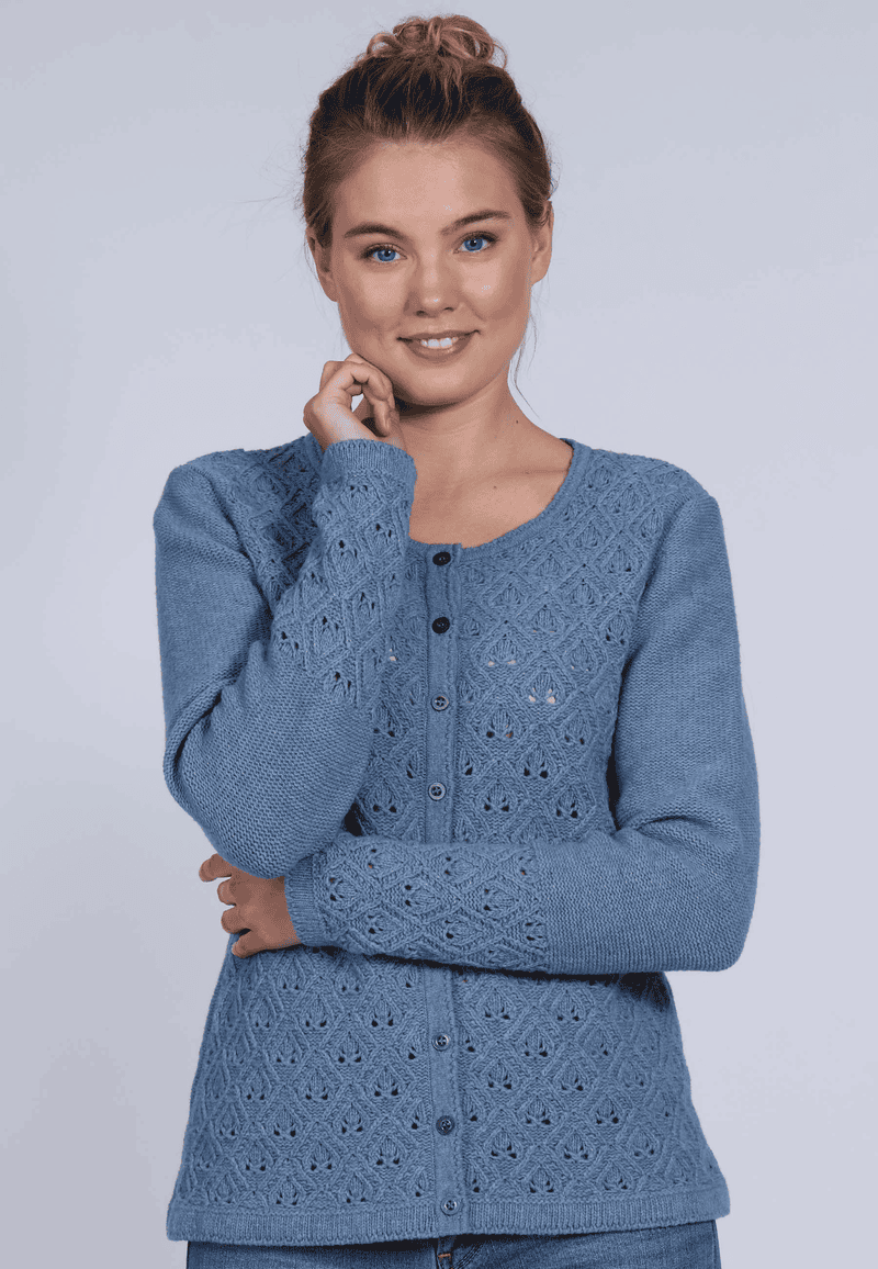 Strickjacke Renita - smoke