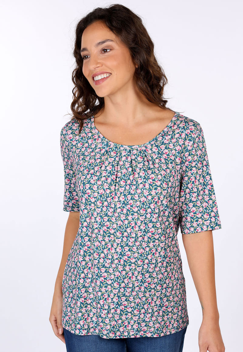 T-Shirt Sinissa little tulip - ocean