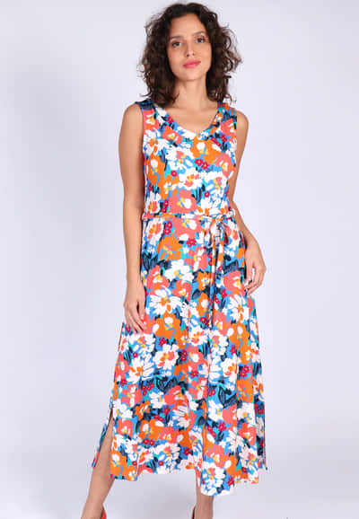 Kleid Lolette summer bouquet - riviera