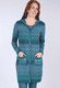 Strickmantel Jordis peacock - emerald