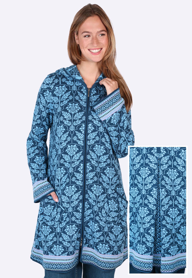 Strickmantel Britta - navy