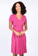 Kleid Sylvelia - raspberry