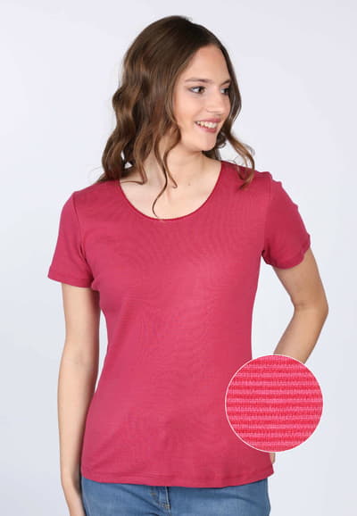 T-Shirt Sarina  - rubin