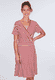 Kleid Camiera stripes - red