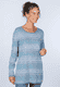 Strickpullover Merline  - swedish blue