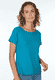 T-Shirt Zoe solid - ocean
