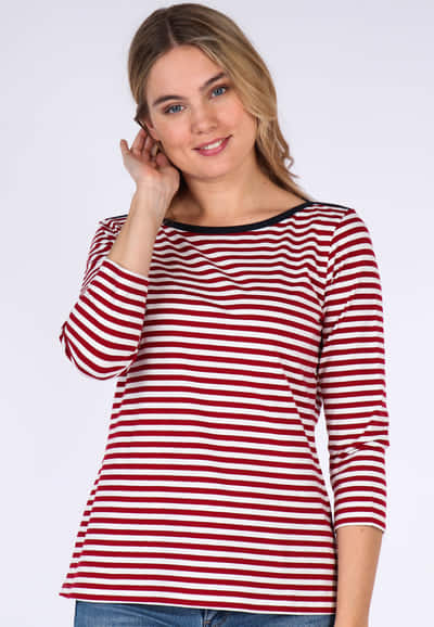 Langarmshirt Daria - red