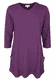 Tunika Kareena solid  - deep purple