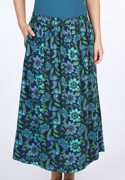 Rock Uli autumn flower - indigo